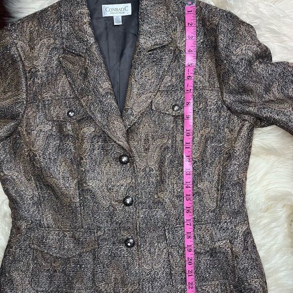 Conrad C Collection Vintage blazer sz 12 - Picture 7 of 7